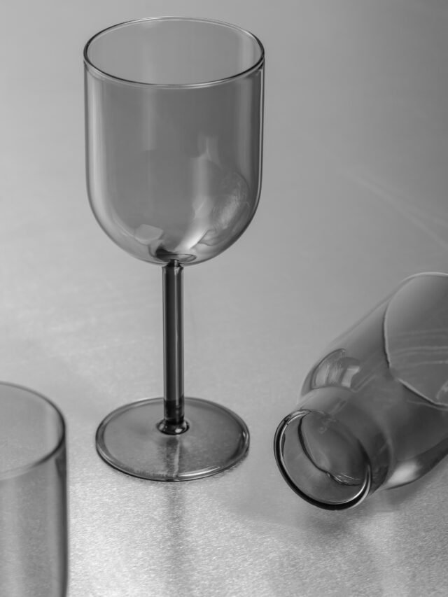 Vyno taurės Grey 2 vnt