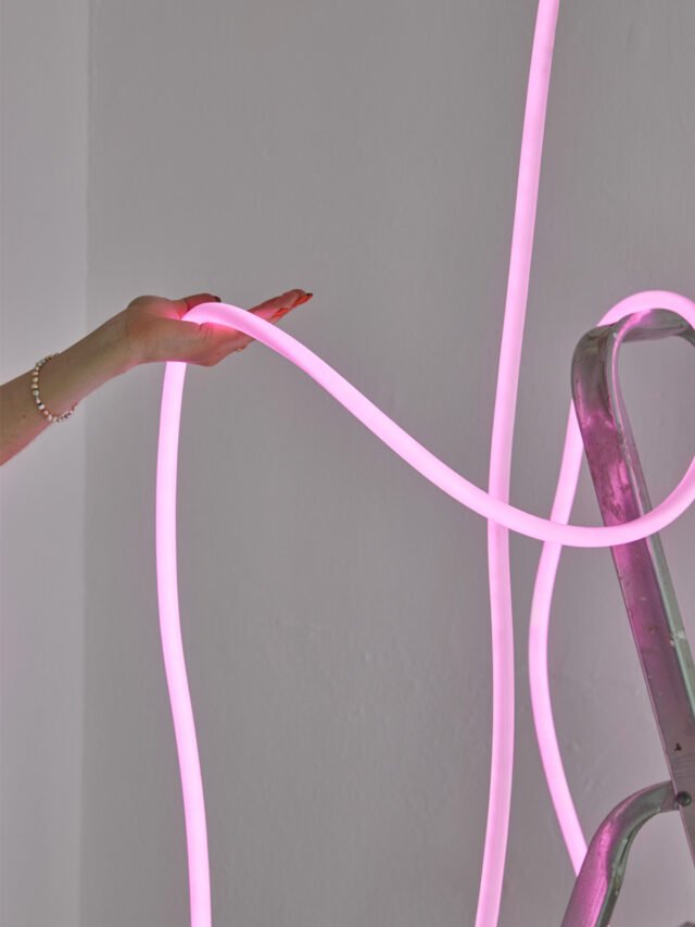 FLEX TUBE lankstus šviestuvas Pink