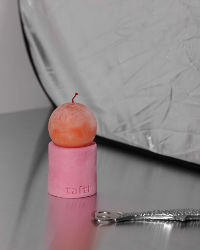 LULU ORANGE-PINK žvakė - Image 3