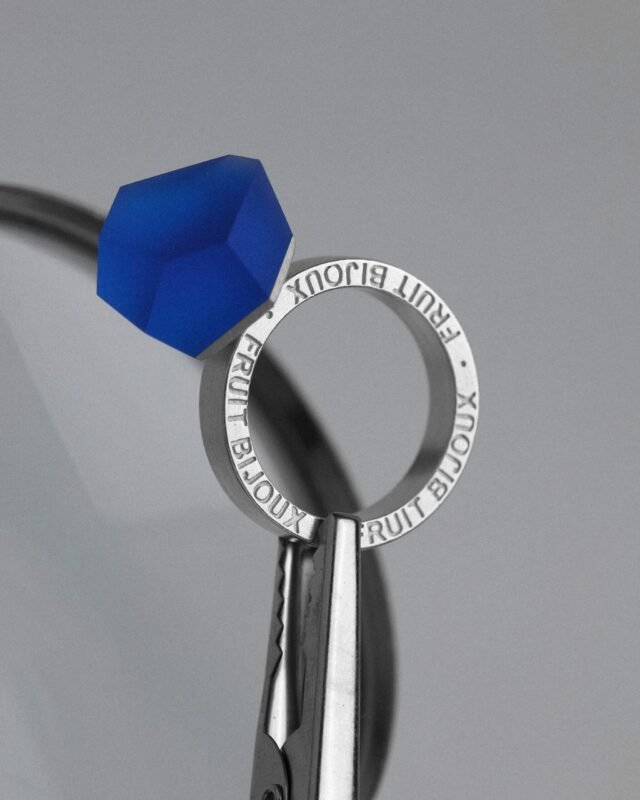 Crystal top COBALT BLUE 12mm - Image 2