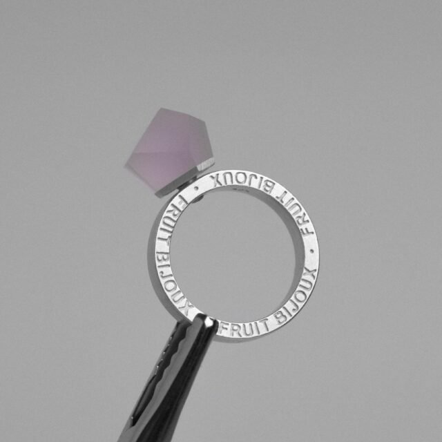 Crystal top LILAC PURPLE 8mm
