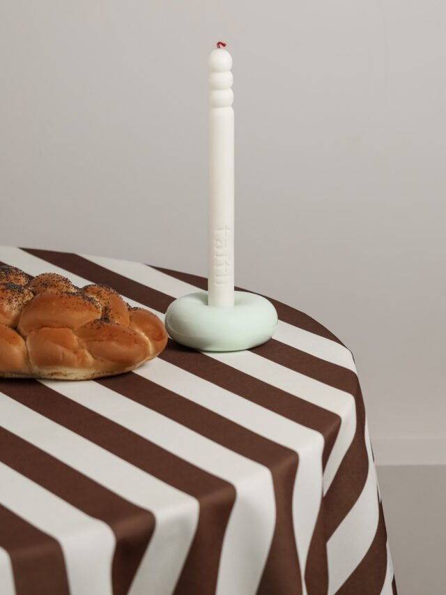 Staltiesė Brown Stripes